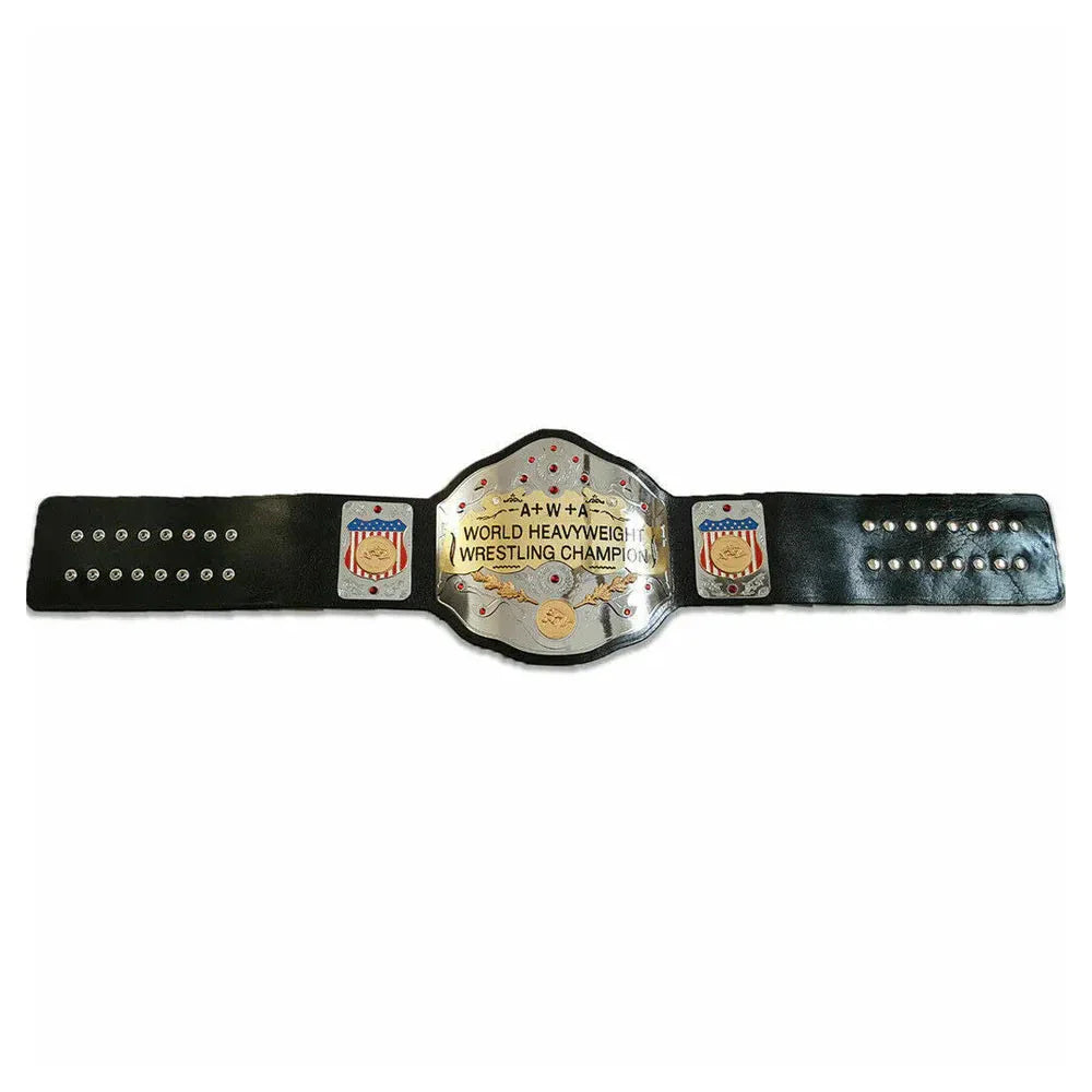 A+W+A World Heavyweight Championship belt ChampionshipBeltUS