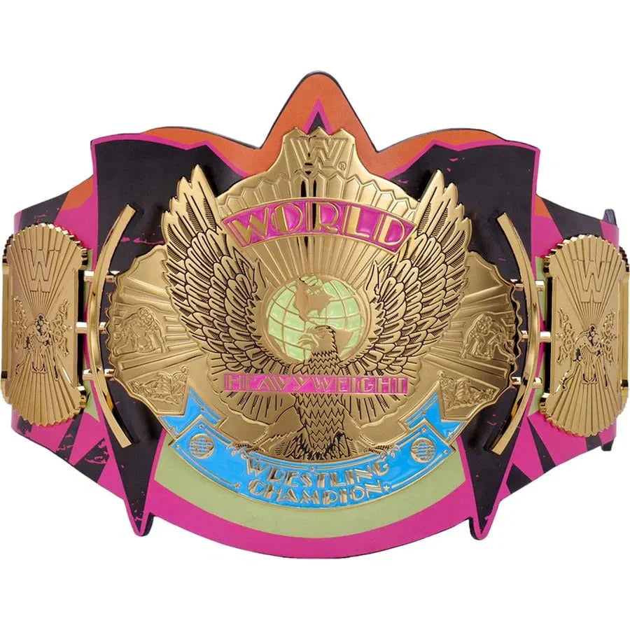 The Ultimate Warrior Signature Series Championship Replica Title Belt ChampionshipBeltUS