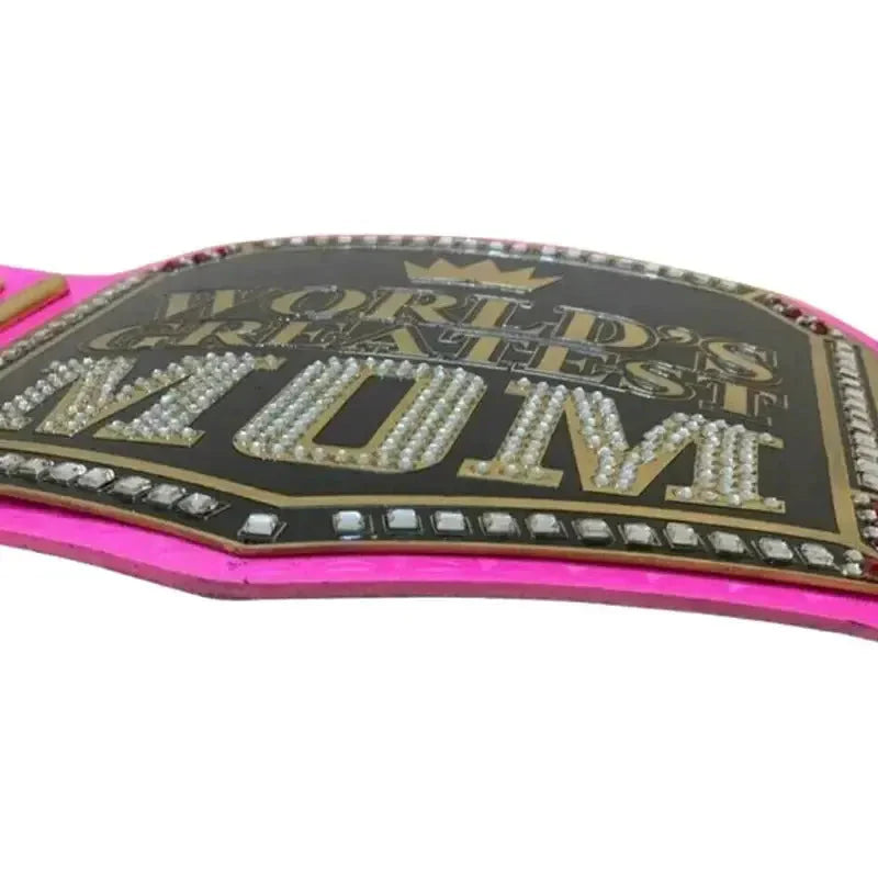 World’s Greatest Mom Wrestling Championship Belt ChampionshipBeltUS