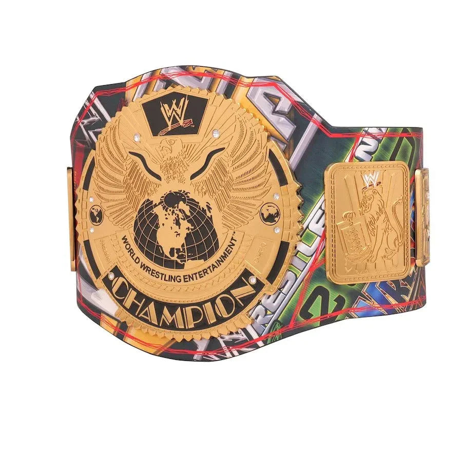 WrestleMania 40 Limited Edition Attitude Era Replica Title Belt ChampionshipBeltUS