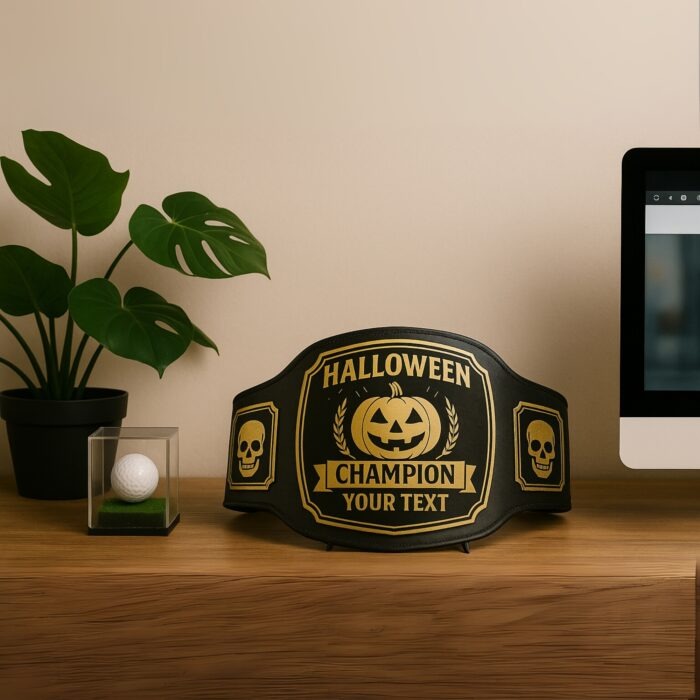 Premium Halloween Custom Title Wrestling Belt