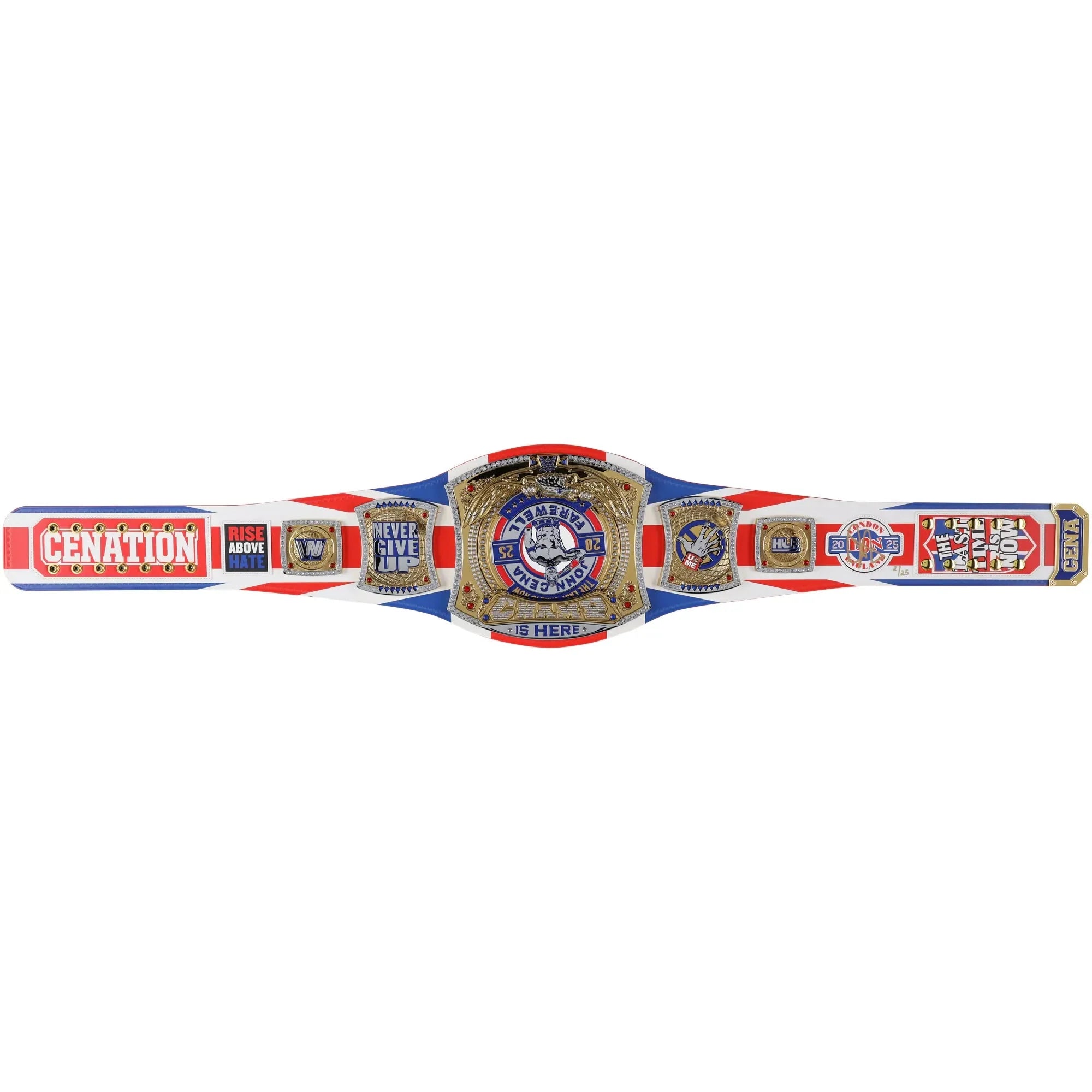 John Cena WWE Farewell Tour London Replica Title Belt - Limited Edition of 25 (Copy) ChampionshipBeltUS