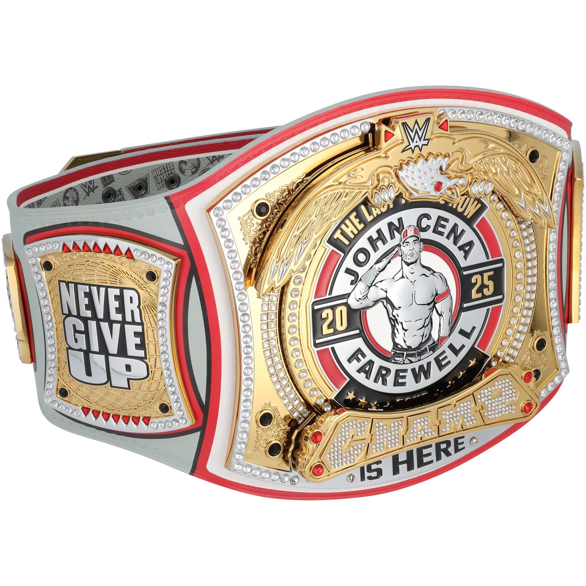 John Cena WWE Autographed Farewell Tour 2025 Dayton Replica Title Belt - Limited Edition of 25