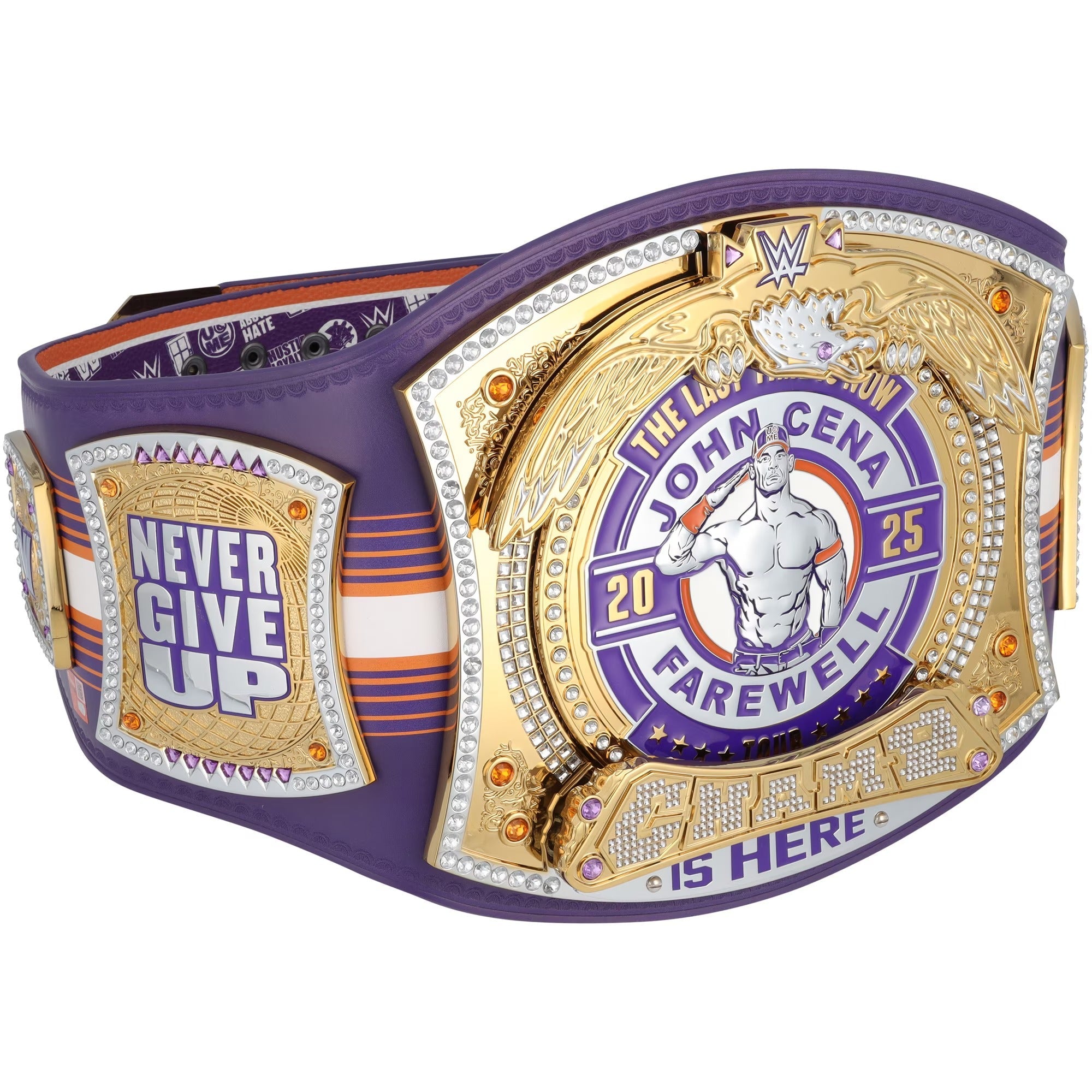 John Cena WWE Autographed Farewell Tour 2025 Phoenix Replica Title Belt - Limited Edition of 25John Cena WWE Autographed Farewell Tour 2025 Phoenix Replica Title Belt - Limited Edition of 25