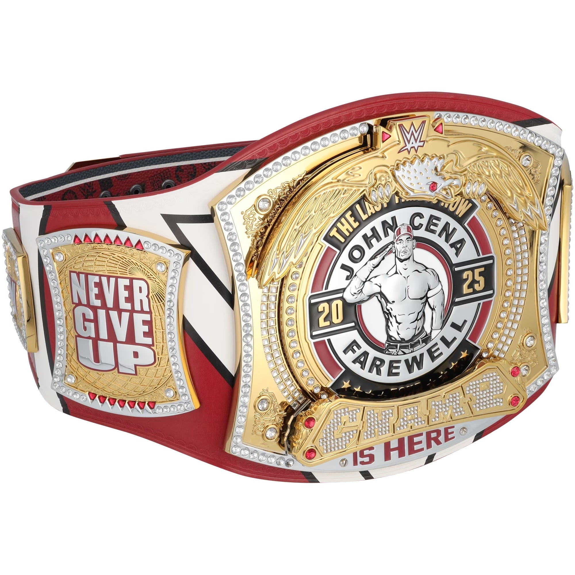 John Cena WWE Autographed Farewell Tour 2025 Springfield Replica Title Belt - Limited Edition of 25