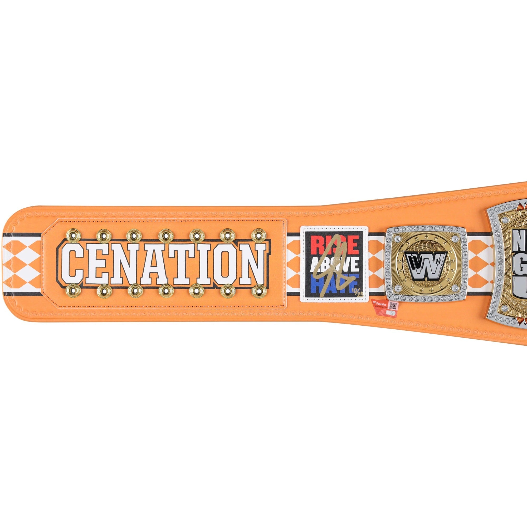 John Cena WWE Autographed Farewell Tour 2025 Knoxville Replica Title Belt - Limited Edition of 25
