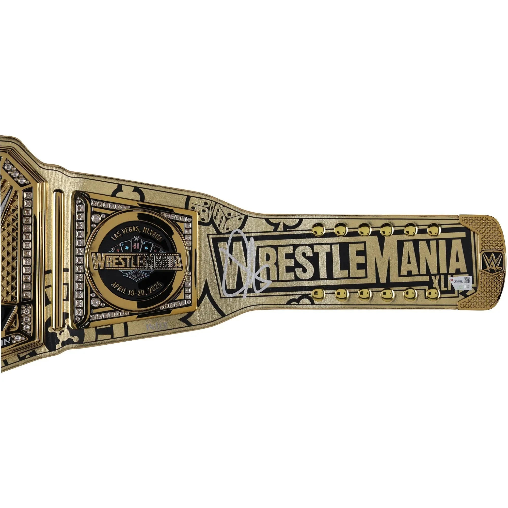 John Cena WWE Farewell Tour Indianapolis Replica Title Belt - Limited Edition of 25 (Copy) ChampionshipBeltUS