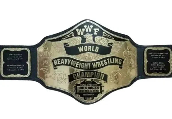 WWF Hulk Hogan Wrestling Heavyweight Championship Title Belt Replica ChampionshipBeltUS