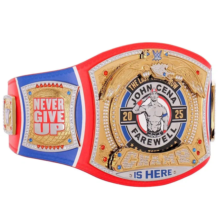 John Cena Farewell Tour 2025 Montreal Spinner Championship Replica Title Belt ChampionshipBeltUS