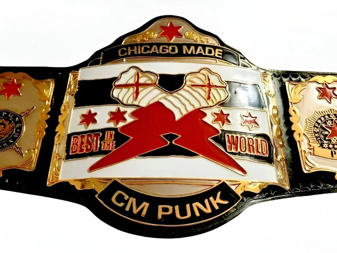 CM Punk Custom Wrestling Championship Belt ChampionshipBeltUS