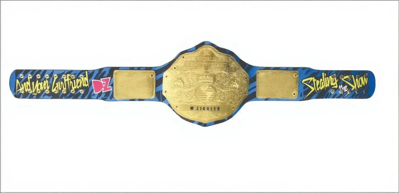 Custom Dolph Ziggler Big Gold World Heavyweight Championship Belt ChampionshipBeltUS