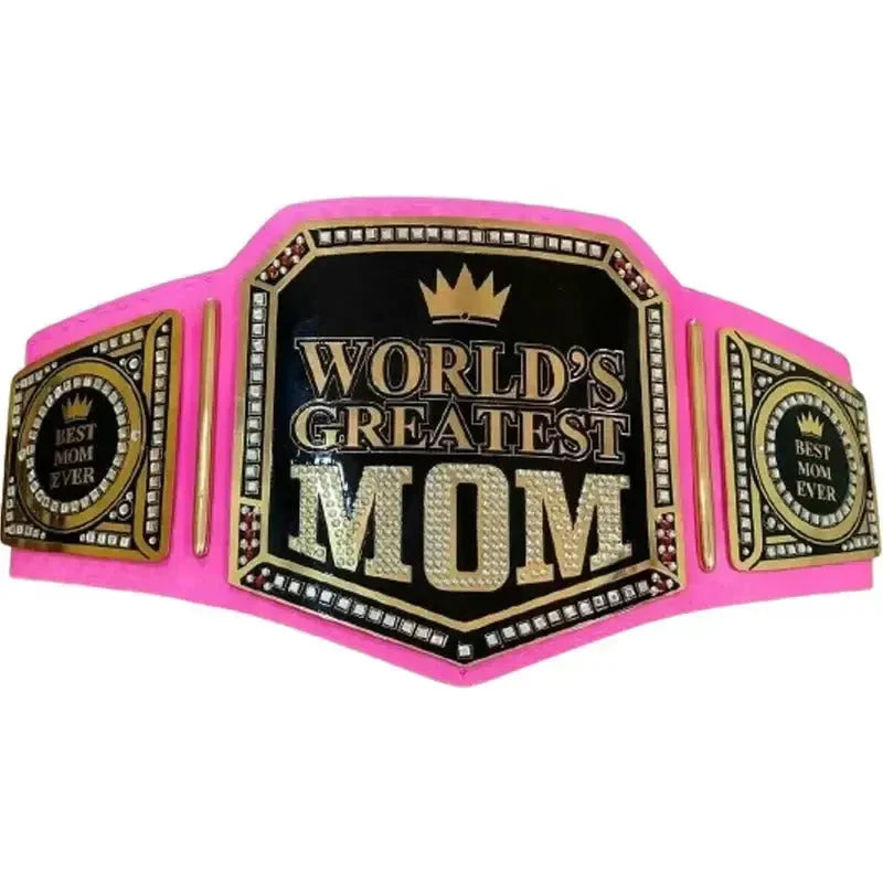 World’s Greatest Mom Wrestling Championship Belt ChampionshipBeltUS