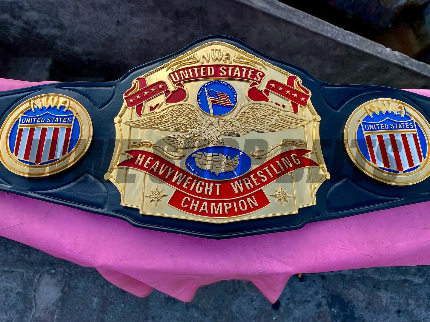 NWA United States Heavyweight Championship – Premium CNC Belt