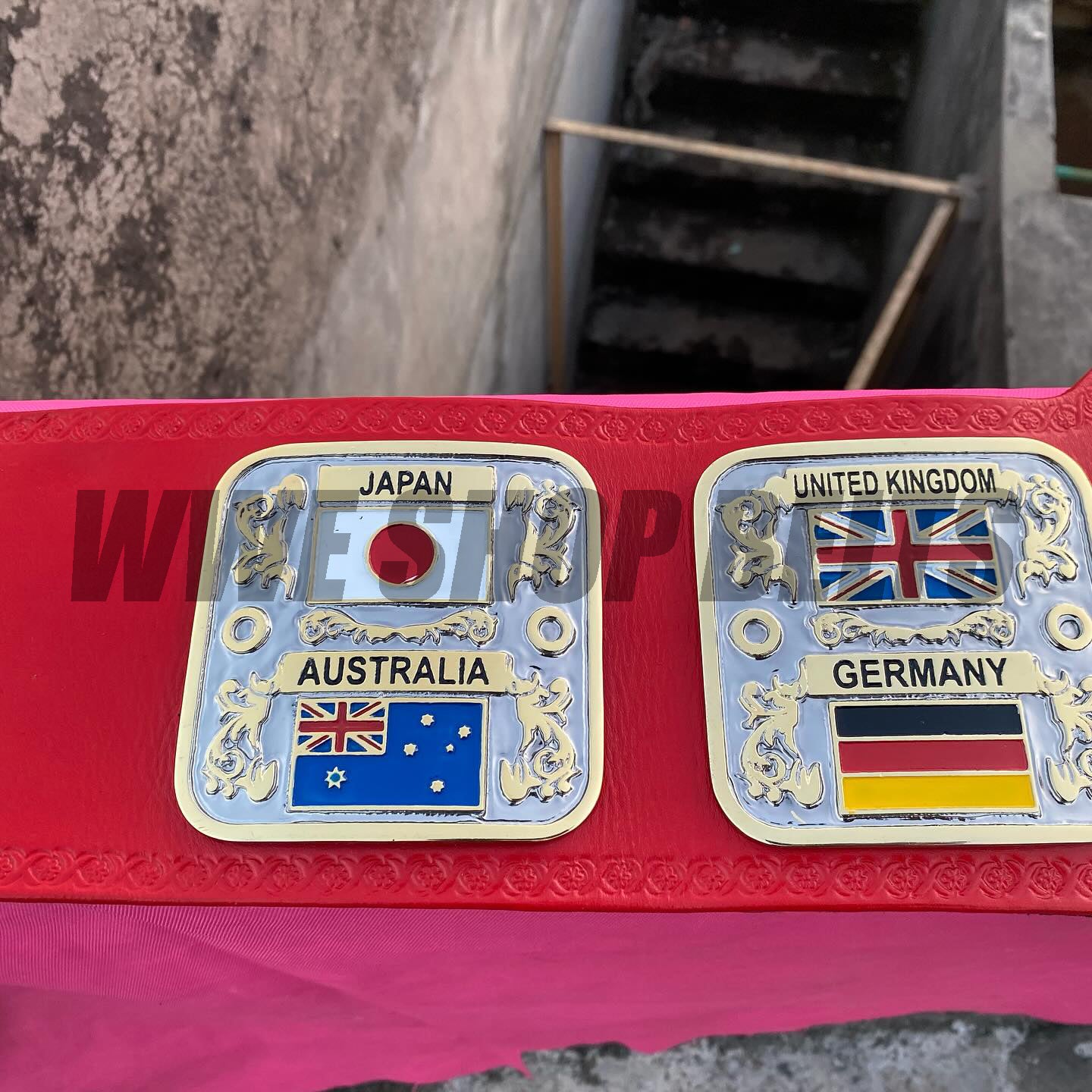 The 24K CNC NWA Junior Heavyweight Premium CNC Championship Belt Replica