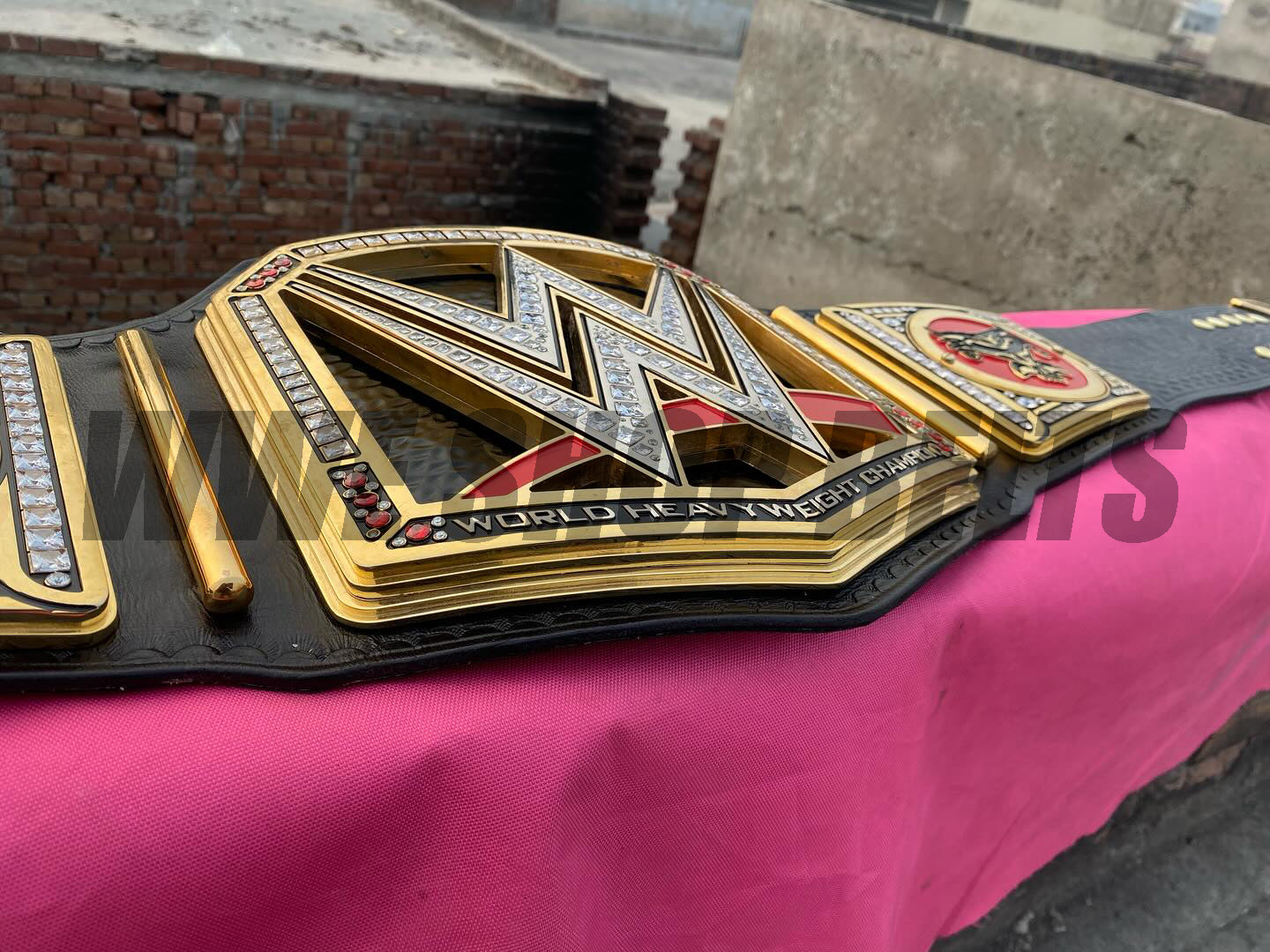 The 24K CNC WWE Heavyweight Premium CNC Championship Belt Replica