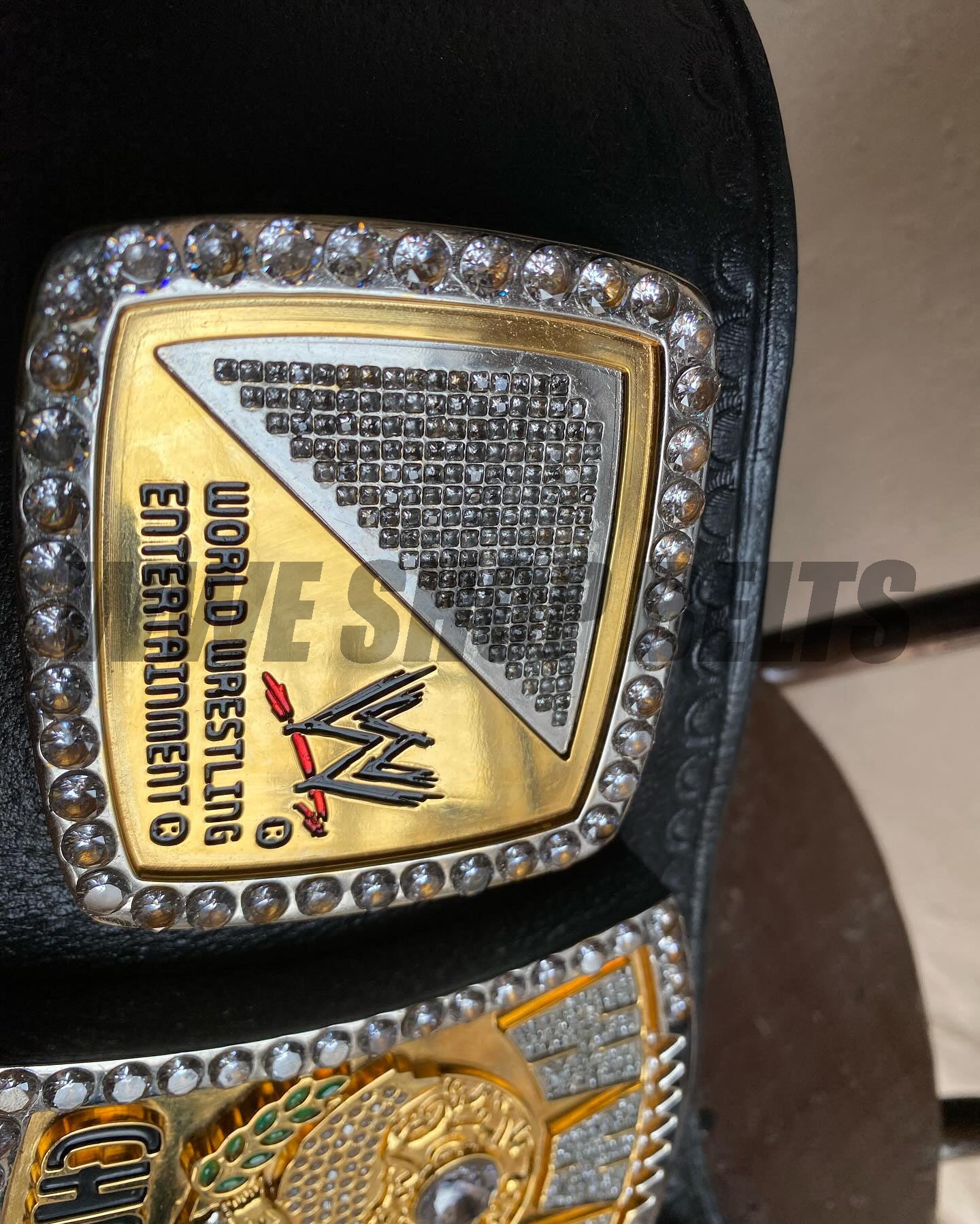 The 24K CNC WWE Heavyweight Spinner Premium CNC Championship Belt Replica