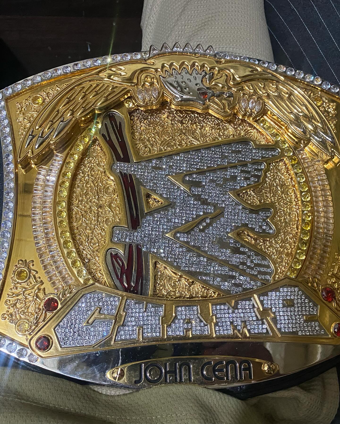 The 24K CNC Title Heavyweight Spinner Premium CNC Championship Belt Replica