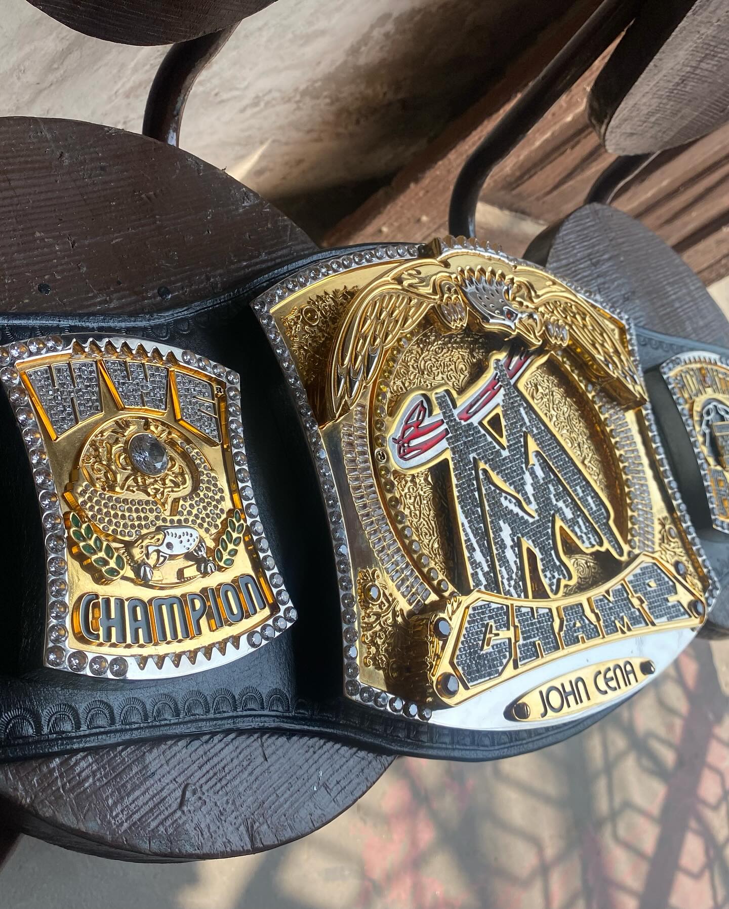 The 24K CNC Title Heavyweight Spinner Premium CNC Championship Belt Replica