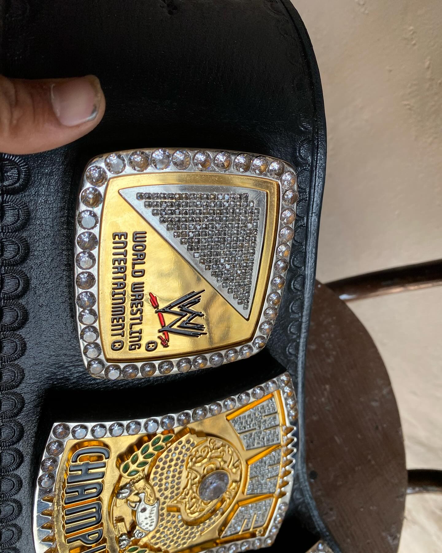 The 24K CNC Title Heavyweight Spinner Premium CNC Championship Belt Replica