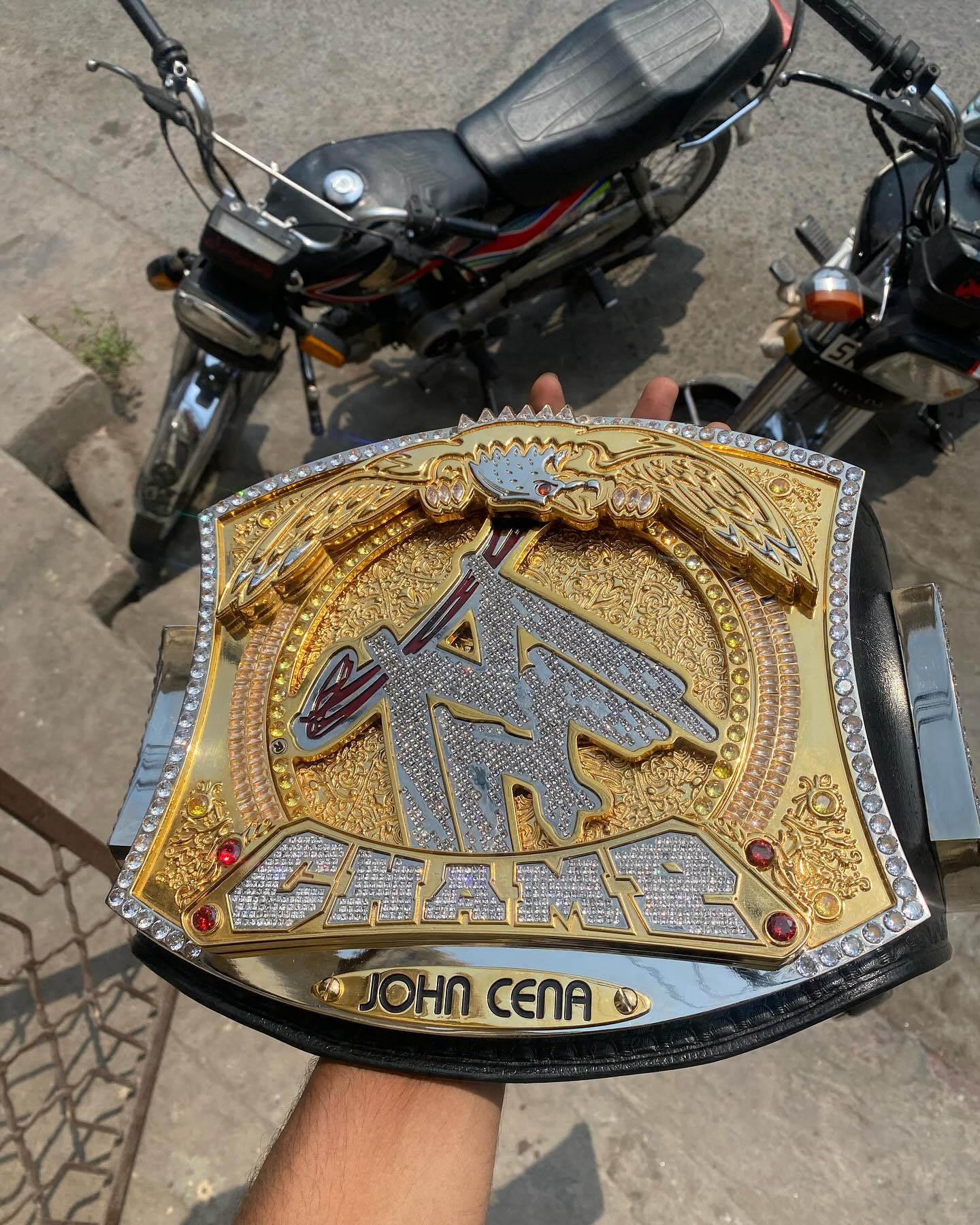 The 24K CNC Title Heavyweight Spinner Premium CNC Championship Belt Replica
