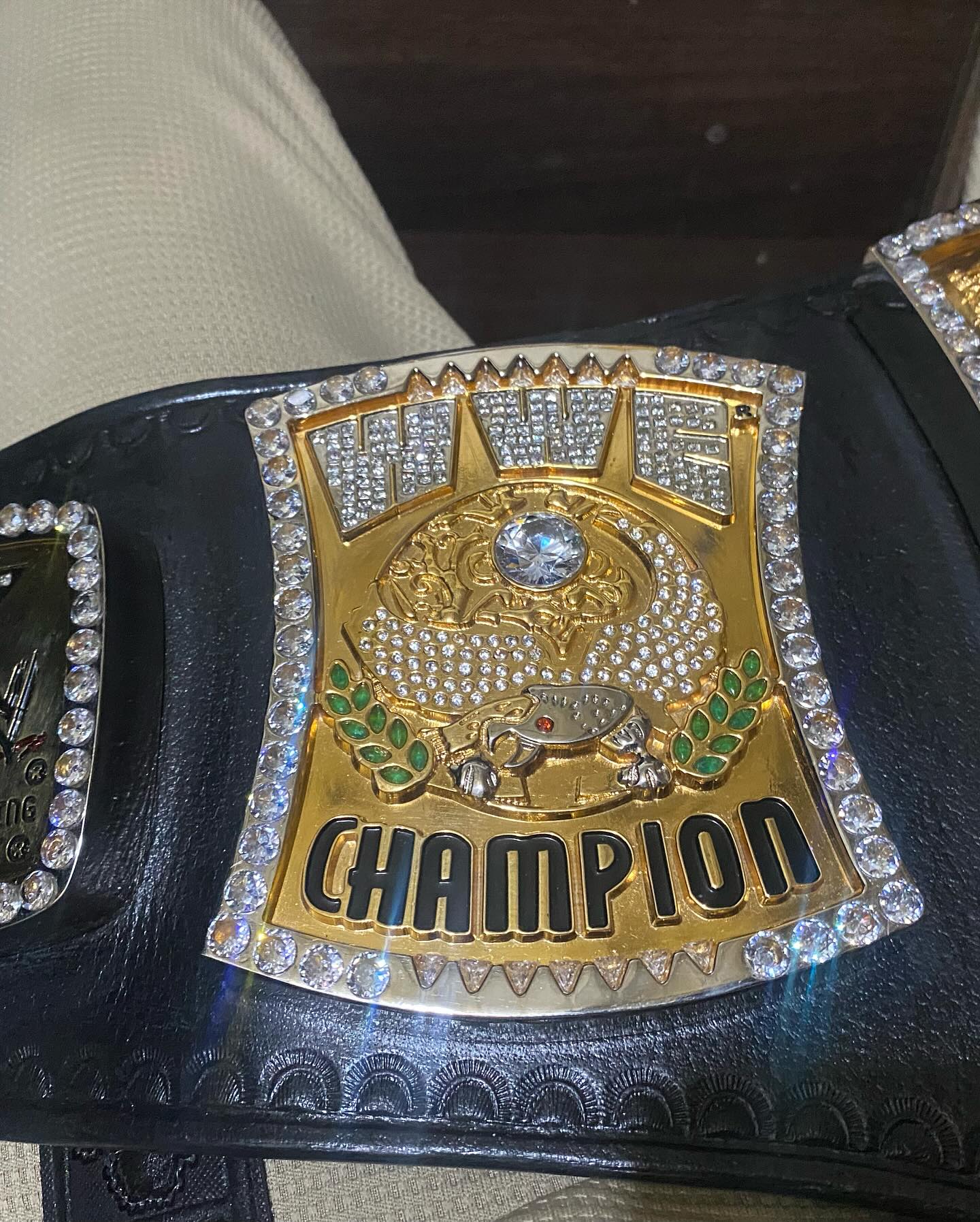 The 24K CNC Title Heavyweight Spinner Premium CNC Championship Belt Replica