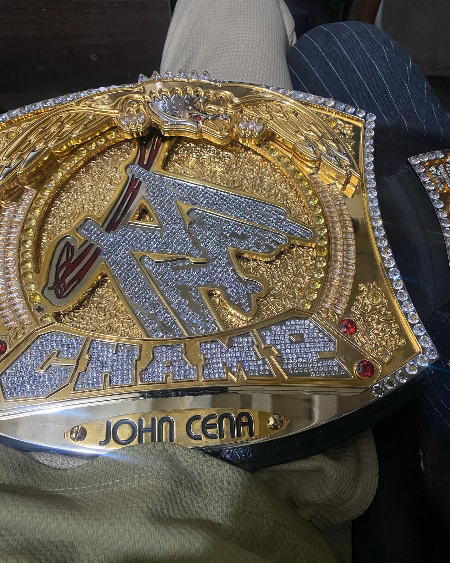 The 24K CNC Title Heavyweight Spinner Premium CNC Championship Belt Replica
