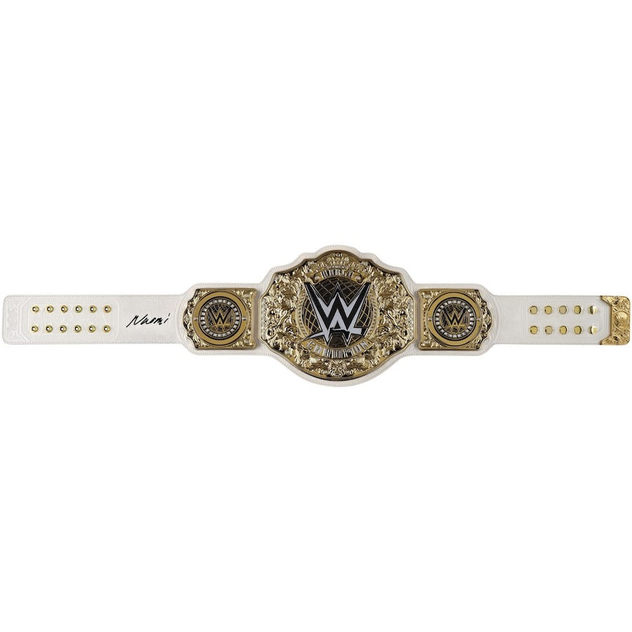 Naomi WWE Autographed Women's World Championship Replica Title Belt