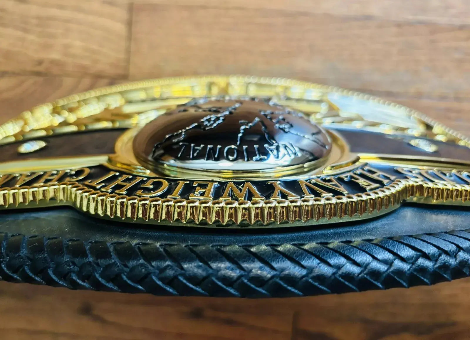 NWA DOMED GLOBE WORLD HEAVYWEIGHT CHAMPIONSHIP REPLICA WRESTLING BELT