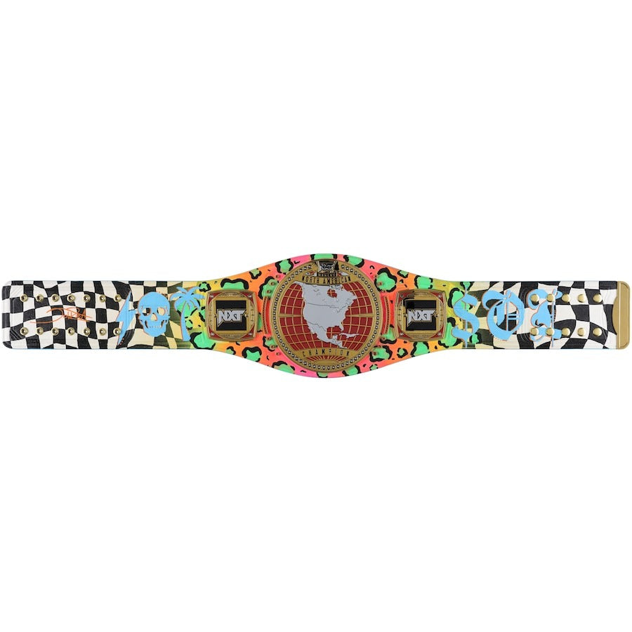 Sol Ruca Autographed NXT Women's North American Championship Replica Title Belt