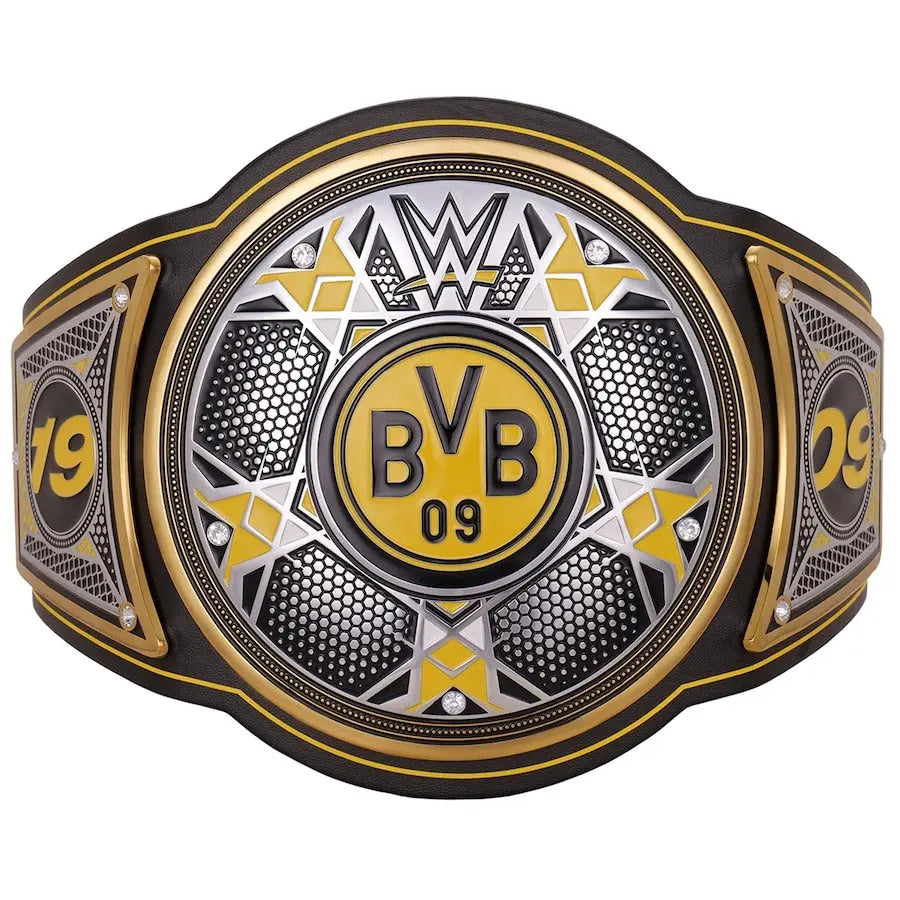 WWE x Borussia Dortmund Legacy Champion Belt - Premium Replica | Championship Belts Online