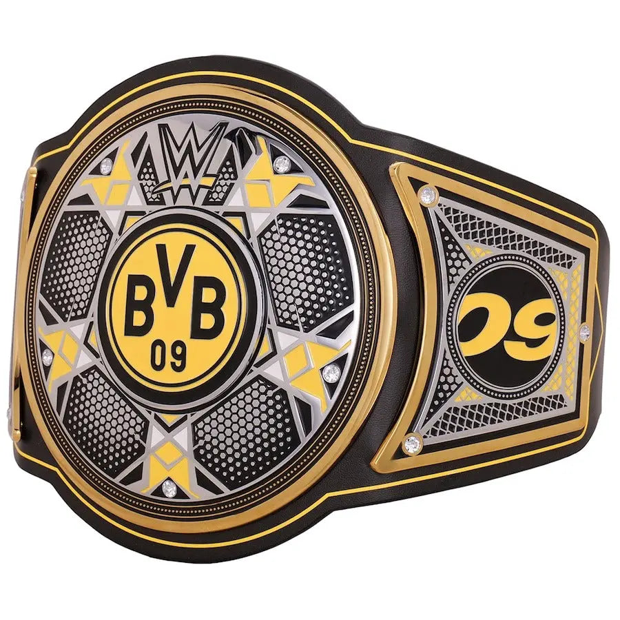 WWE x Borussia Dortmund Legacy Champion Belt - Premium Replica | Championship Belts Online
