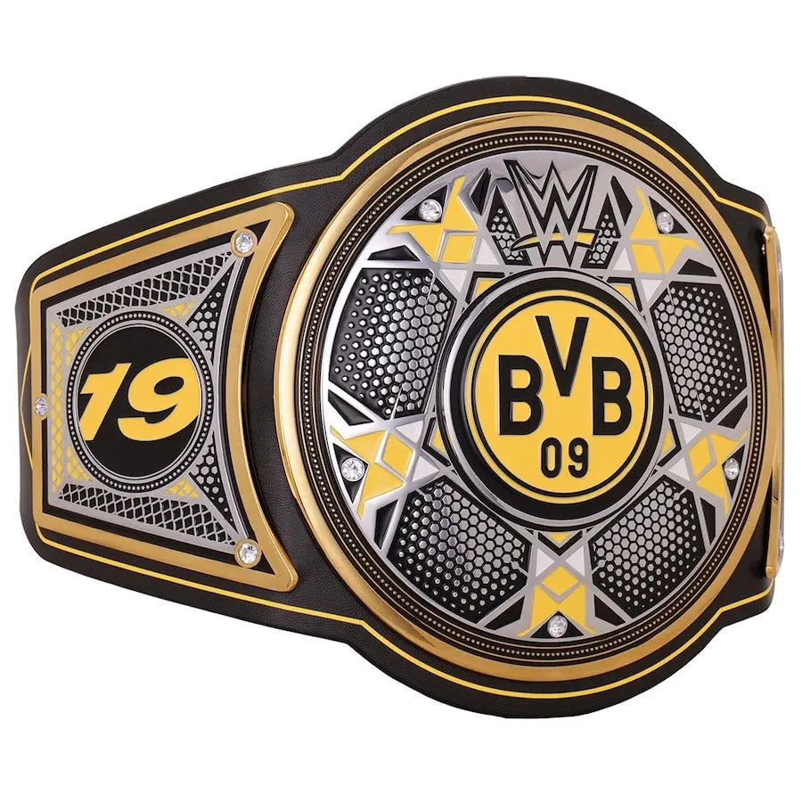 WWE x Borussia Dortmund Legacy Champion Belt - Premium Replica | Championship Belts Online